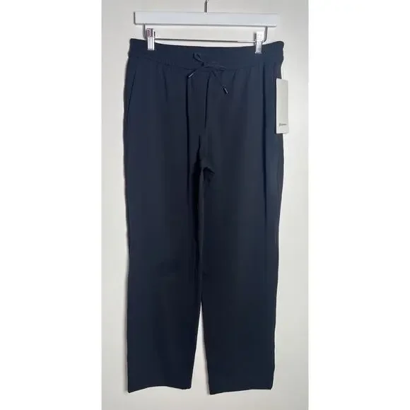 Lululemon Womens Size Medium Black Straight-Leg Mid-Rise Pant Luxtreme NEW - Picture 4 of 14